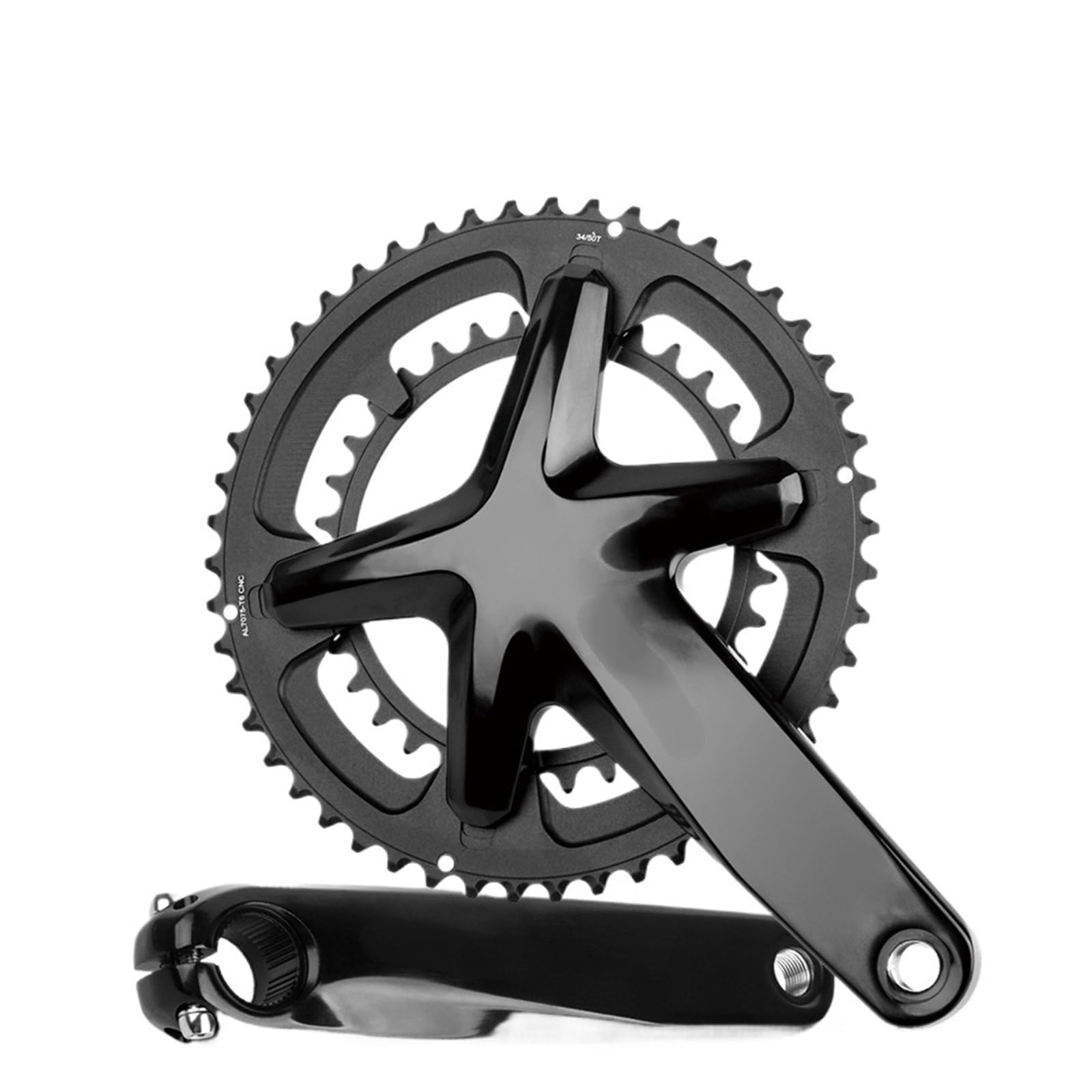 Amazon.co.jp: RIRO 706 ロードバイク用一体型クランクセット 170mm